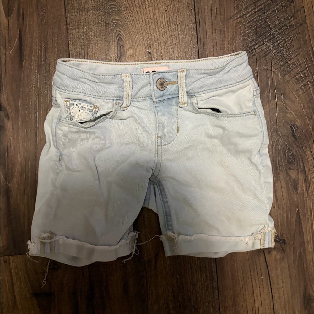 Stylish Light Blue Jean Shorts